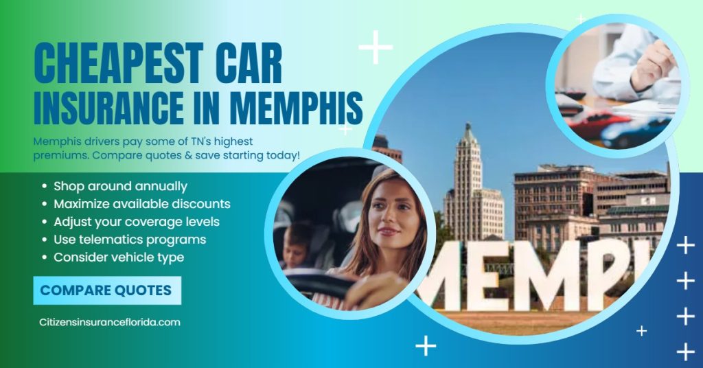 Find the cheapest car insurance in Memphis