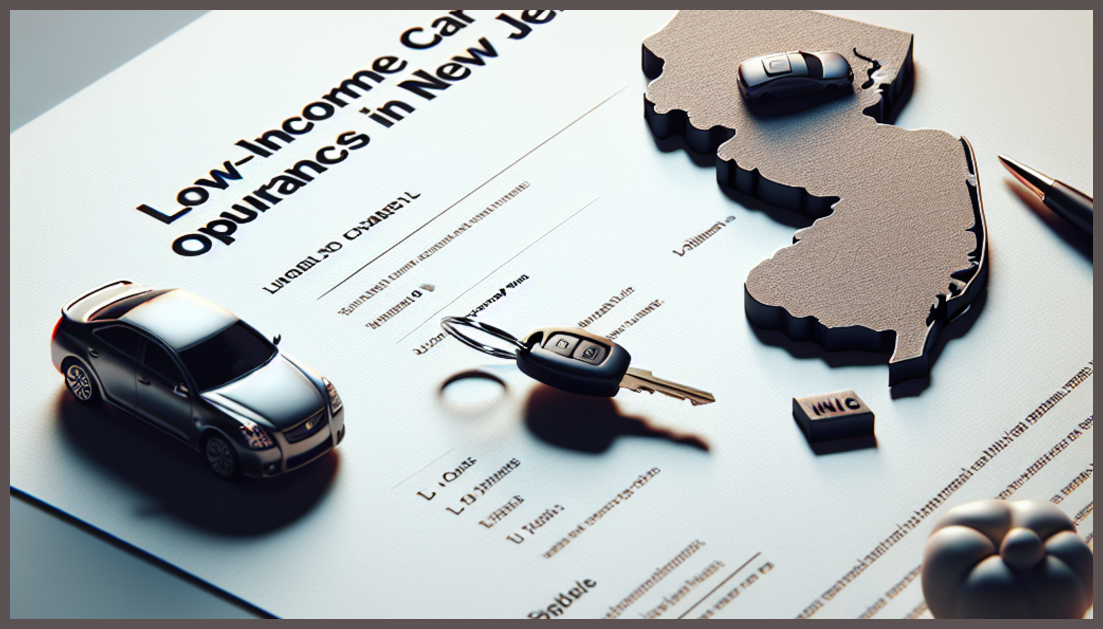 Visual representation of affordable car insurance options in New Jersey