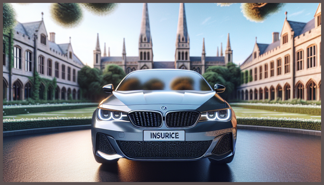 Simple representation of car insurance essentials for students.