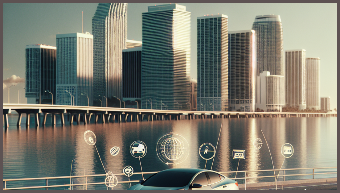 A representation of car insurance savings in Miami.