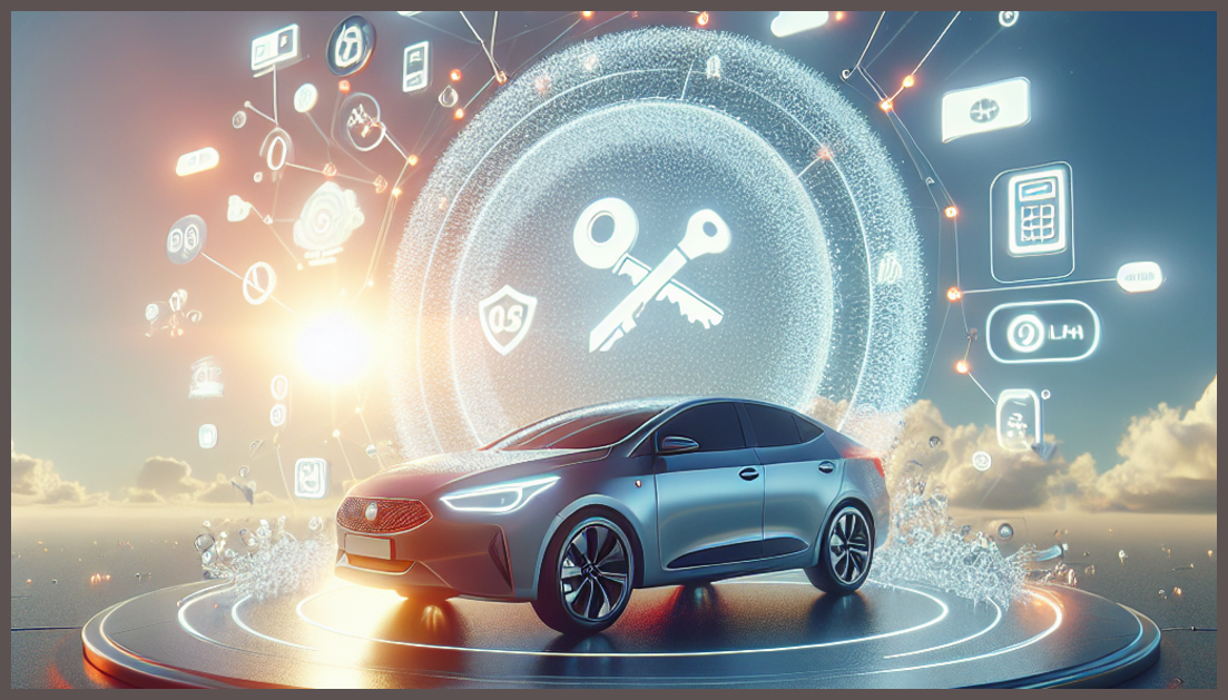 A car symbolizes trust in affordable car insurance.