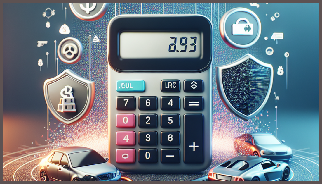 A visual representation of car insurance rates comparison.